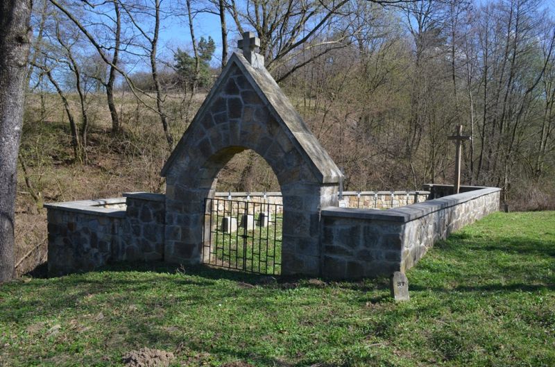 Cmentarz z I wojny Za Skałą Dudkiewicza w Kołaczycach