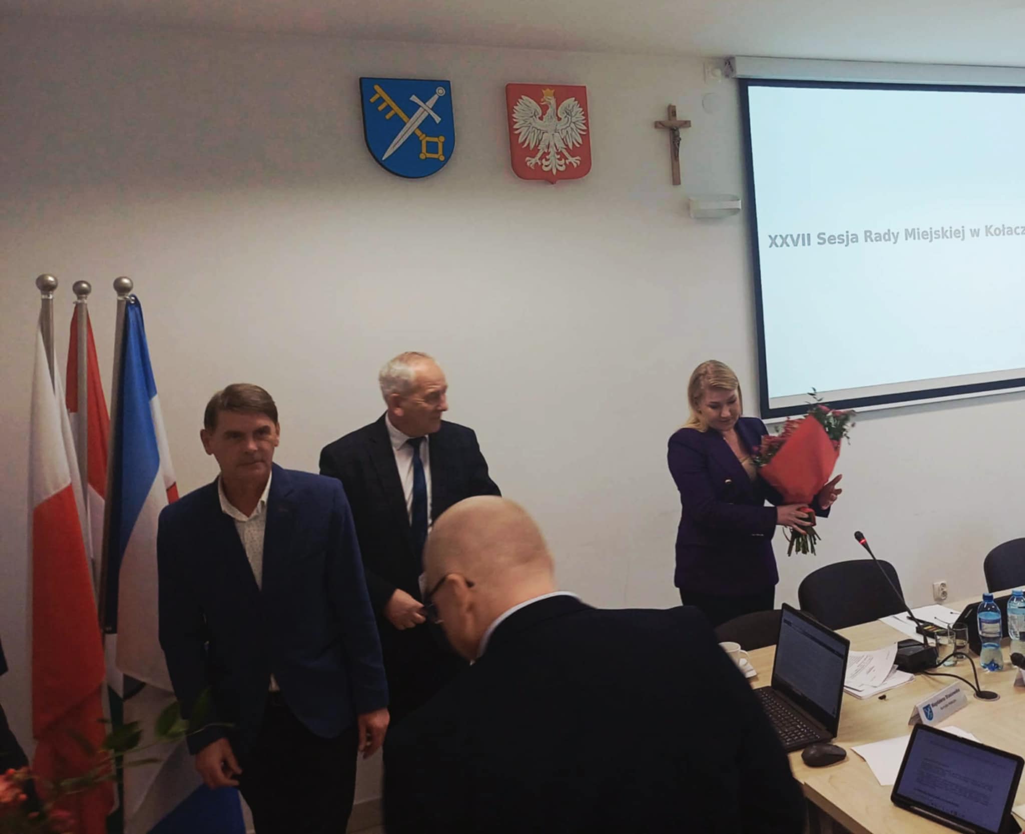 Spotkanie na XXVII Sesji Rady Miejskiej w Kołaczycach